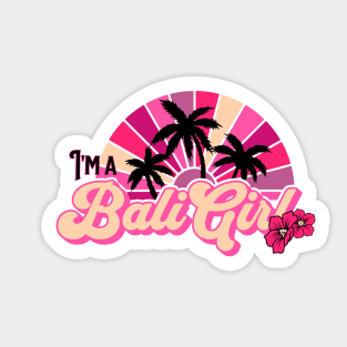 I'm a Bali Girl Sticker